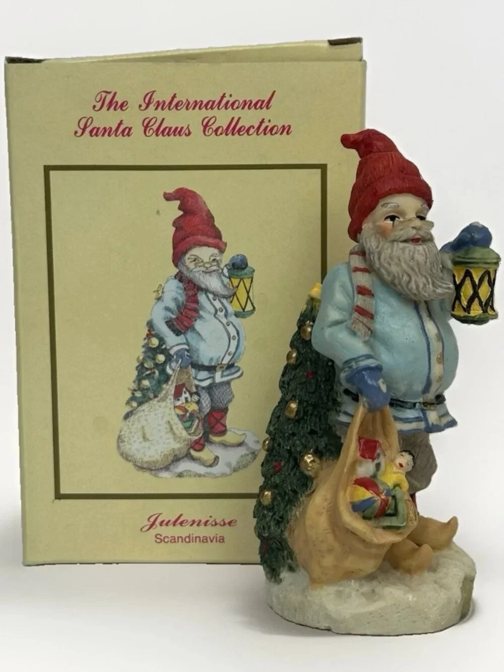 13 Vintage Collectible - The International Santa Claus Collection Figurines
